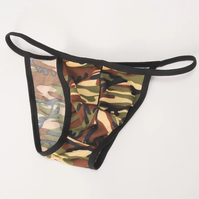 Men's Sexy Camo G-string Briefs Print Lingerie Bikini Underwear Thin Waist Panties Camouflage T-Back Thong Sexy Lingerie A50
Men's Sexy Camo G-string Briefs Print Lingerie Bikini Underwear Thin Waist Panties Camouflage T-Back Thong Sexy Lingerie A50