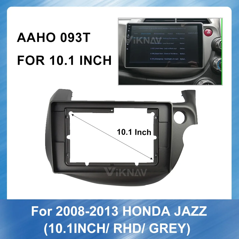10.1Inch Car Radio Fascia Frame Dash Panel Navigation Panel Frame for Honda Fit Jazz 2008-2013(RHD GREY) Installation Frame Kit
10.1Inch Car Radio Fascia Frame Dash Panel Navigation Panel Frame for Honda Fit Jazz 2008-2013(RHD GREY) Installation Frame Kit