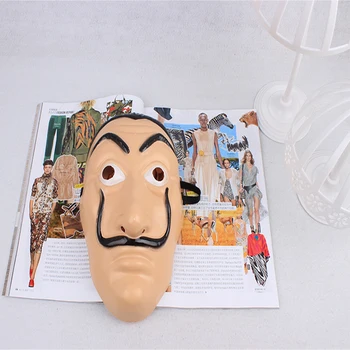 Wholesale 100 PCS La Casa De Papel Cosplay CostumesMask Salvador Dali Plastic Face Funny Mask Masque Mascara Dali Mask
Wholesale 100 PCS La Casa De Papel Cosplay CostumesMask Salvador Dali Plastic Face Funny Mask Masque Mascara Dali Mask