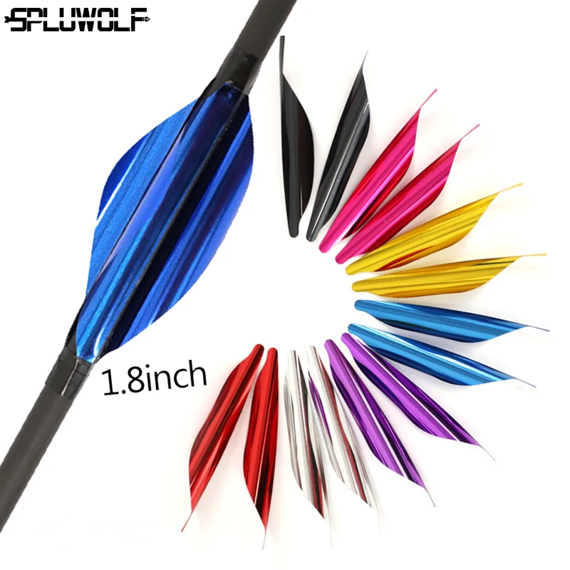 50PCS 1.8 Inch Spin Wings Vanes Right Spiral Fletches for Archery Arrow Shaft DIY Accessories
50PCS 1.8 Inch Spin Wings Vanes Right Spiral Fletches for Archery Arrow Shaft DIY Accessories