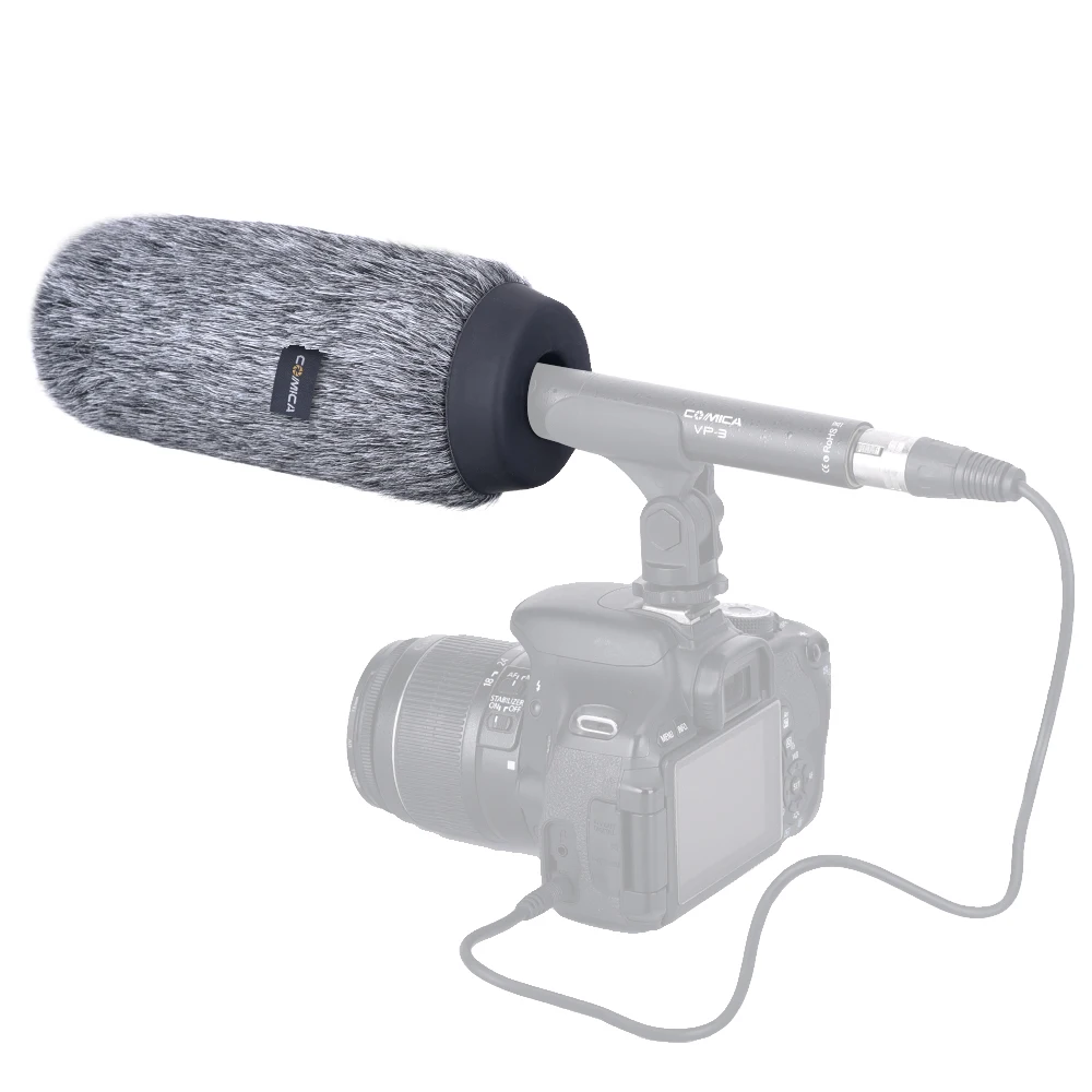 Comica CVM-MF5 Microphone WindMuff Outdoor Windscreen Dead Cat for Rode XLR Camcorder Mic 
Comica CVM-MF5 Microphone WindMuff Outdoor Windscreen Dead Cat for Rode XLR Camcorder Mic