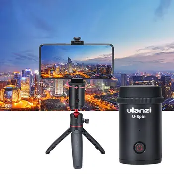 Ulanzi tripod head -Spin Bluetooth Remote Control 360 Degree Panoramic Rotatable Electric Ball Head Photograph Recording 2020
Ulanzi tripod head -Spin Bluetooth Remote Control 360 Degree Panoramic Rotatable Electric Ball Head Photograph Recording 2020