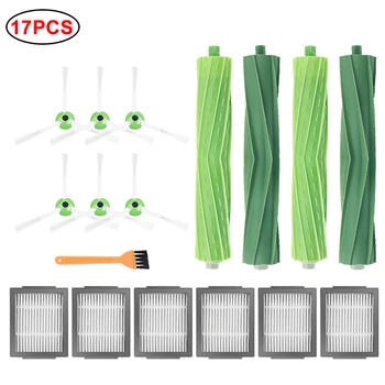 Roller Brush Side Brush Hepa Filter Dust Bag Replacement for iRobot Roomba i7 i7+ E5 E6 Robot Vacuum Cleaner Parts Accessories
Roller Brush Side Brush Hepa Filter Dust Bag Replacement for iRobot Roomba i7 i7+ E5 E6 Robot Vacuum Cleaner Parts Accessories