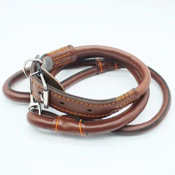 Cowhide Leashs Pet Lead Eight-strand Cowhide Single Row Nail Collar Dog Chain Sub Collar Dogs Walking Training Leash 1.2M
Cowhide Leashs Pet Lead Eight-strand Cowhide Single Row Nail Collar Dog Chain Sub Collar Dogs Walking Training Leash 1.2M