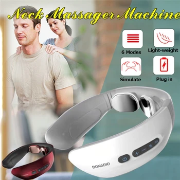 Electric Neck Massager & Pulse Back 6 Modes Power Control 4 Contact Heating Pain Relief Tool Health Care Relaxation Machine
Electric Neck Massager & Pulse Back 6 Modes Power Control 4 Contact Heating Pain Relief Tool Health Care Relaxation Machine