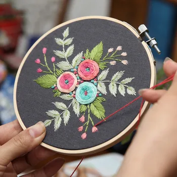 European Simple Plant Flower Embroidery DIY Material Package Handmade Creative Beginner Kit(Including Bamboo Embroidery)
European Simple Plant Flower Embroidery DIY Material Package Handmade Creative Beginner Kit(Including Bamboo Embroidery)
