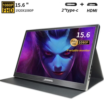 Touch HD 15.6 portable monitor 1080 IPS screen USB Type C HDMI display for PC laptop Ps4 Switch Xbox gaming monitor
Touch HD 15.6 portable monitor 1080 IPS screen USB Type C HDMI display for PC laptop Ps4 Switch Xbox gaming monitor
