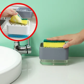 Kitchen Melamine Soap Dispenser Emery Eco Sponge Pump Storage Rack Magic Sponge Box Home Kitchen Items Sink Tools Dropshiping
Kitchen Melamine Soap Dispenser Emery Eco Sponge Pump Storage Rack Magic Sponge Box Home Kitchen Items Sink Tools Dropshiping