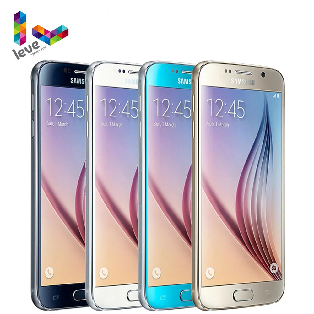 

Original Unlocked Samsung Galaxy S6 G920F G920A Mobile Phone 5.1" 16MP 3GB RAM 32GB ROM Octa Core 4G LTE Android Smartphone
