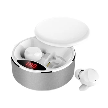 Wireless Communication In-Ear Style Earphone TWS Bluetooth Earphone Stereo Earphones Sports With Wireless Charging For iPhone
Wireless Communication In-Ear Style Earphone TWS Bluetooth Earphone Stereo Earphones Sports With Wireless Charging For iPhone