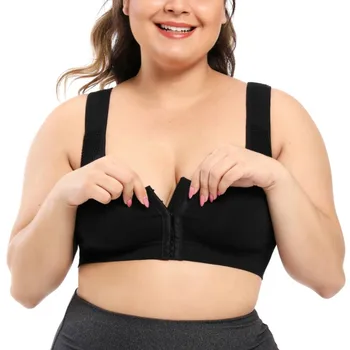 Women Sports Bras Plus Size 2XL Wirefree Padded Push Up Sports Tops Breathable Fitness Gym Bra Front closure Top
Women Sports Bras Plus Size 2XL Wirefree Padded Push Up Sports Tops Breathable Fitness Gym Bra Front closure Top