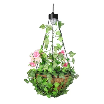 UONLYTECH Solar Power Hanging Flower Basket Light Flower Pot LED Lamp Storage Pendant Lamp for Wedding Home Garden
UONLYTECH Solar Power Hanging Flower Basket Light Flower Pot LED Lamp Storage Pendant Lamp for Wedding Home Garden