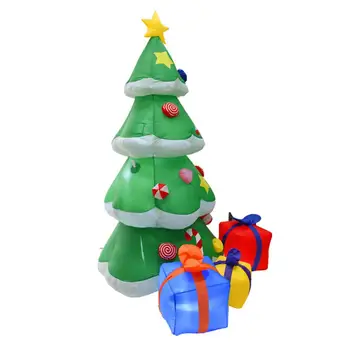 Christmas Inflatable Decor Durable LED Light Xams Tree Crutch Gift Box Doll Garden Ornament Xmas Decoration 
Christmas Inflatable Decor Durable LED Light Xams Tree Crutch Gift Box Doll Garden Ornament Xmas Decoration
