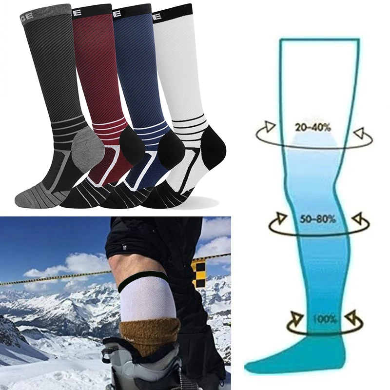 Compression Socks for Men&Women Best Graduated Athletic Fit for Running Flight Travel Boost Stamina, Circulation&Recovery Socks 
Compression Socks for Men&Women Best Graduated Athletic Fit for Running Flight Travel Boost Stamina, Circulation&Recovery Socks