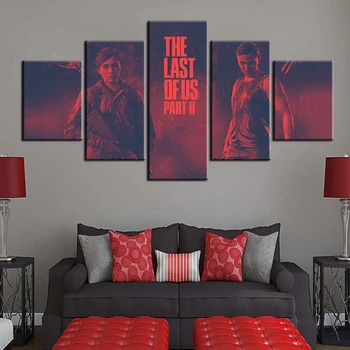5 Pieces Video Game Poster HD Wallpaper Home Decor Wall Sticker The Last of Us Oil Painting Canvas Art Paints Wall Art Murals
5 Pieces Video Game Poster HD Wallpaper Home Decor Wall Sticker The Last of Us Oil Painting Canvas Art Paints Wall Art Murals