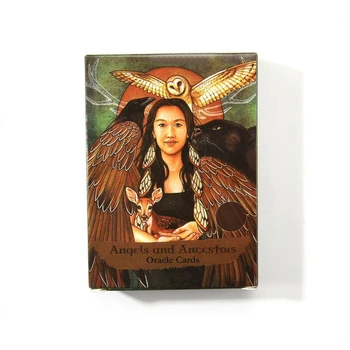 55pcs Playing Oracle Deck Family Party Portable Funny Future Telling Tarot Cards Angels Ancestors English Version Board Game
55pcs Playing Oracle Deck Family Party Portable Funny Future Telling Tarot Cards Angels Ancestors English Version Board Game