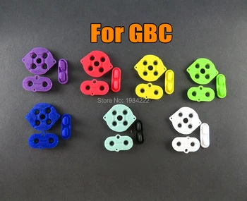 For GameBoy Color GBC System Silicone Conductive Rubber Pads button for gbc 5sets/lot
For GameBoy Color GBC System Silicone Conductive Rubber Pads button for gbc 5sets/lot