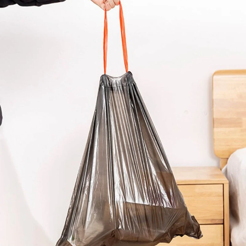 Kitchen Rubbish Bags Drawstring Garbage Bag Portable Automatic Closure Strong Thicken Plastic Trash Bedroom Bath 15pcs
Kitchen Rubbish Bags Drawstring Garbage Bag Portable Automatic Closure Strong Thicken Plastic Trash Bedroom Bath 15pcs