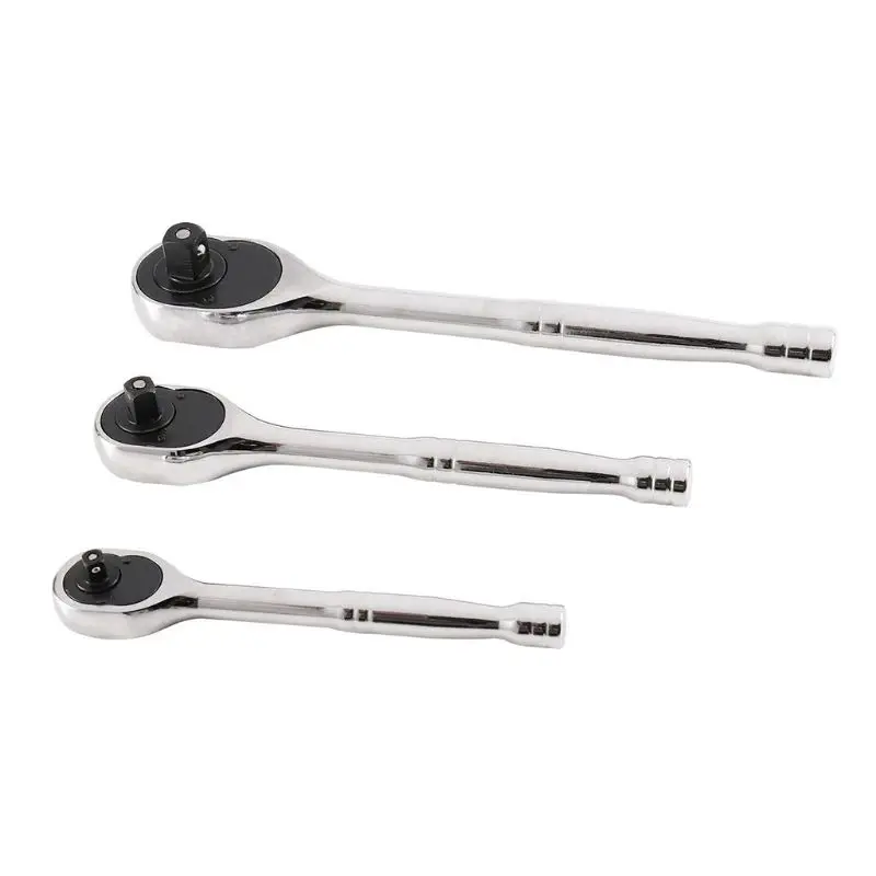1PC HEAVY DUTY QUICK RELEASE RATCHET HANDLE SET 1/4\" 3/8\" 1/2\" DR CARBON STEEL Q39F
1PC HEAVY DUTY QUICK RELEASE RATCHET HANDLE SET 1/4\" 3/8\" 1/2\" DR CARBON STEEL Q39F