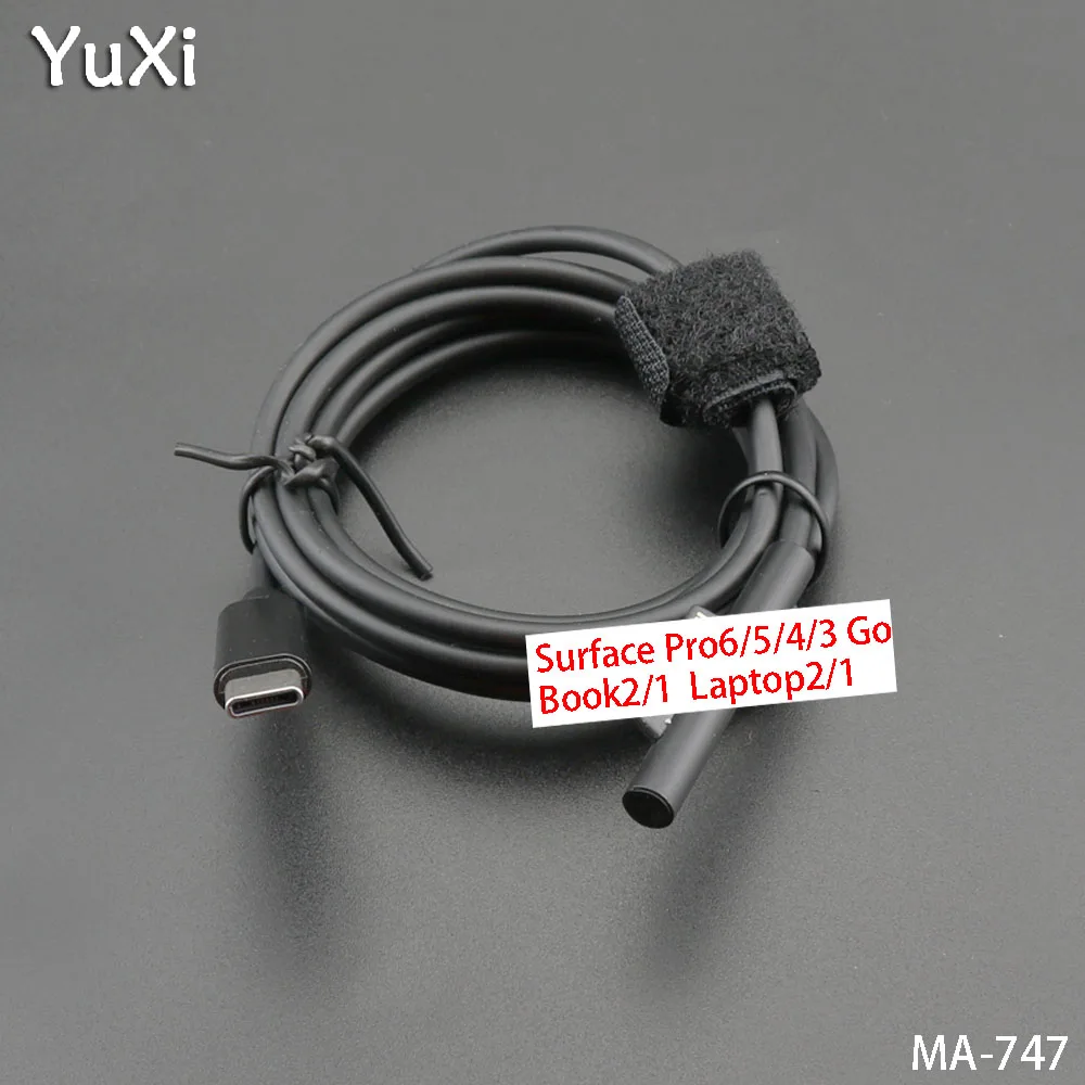 YuXi PD Type-C Male to Microsoft Surface Power Supply Adapter Charging Cord For Surface Pro 6/5/4/3/Pro Go Book2/1 Laptop2/1
YuXi PD Type-C Male to Microsoft Surface Power Supply Adapter Charging Cord For Surface Pro 6/5/4/3/Pro Go Book2/1 Laptop2/1