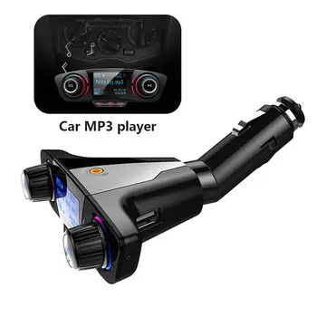 Bluetooth 4.0+EDR FM Transmitter Aux Modulator Bluetooth Handsfree Car Car Audio MP3 Player Smart Charge Dual USB Car Charger
Bluetooth 4.0+EDR FM Transmitter Aux Modulator Bluetooth Handsfree Car Car Audio MP3 Player Smart Charge Dual USB Car Charger