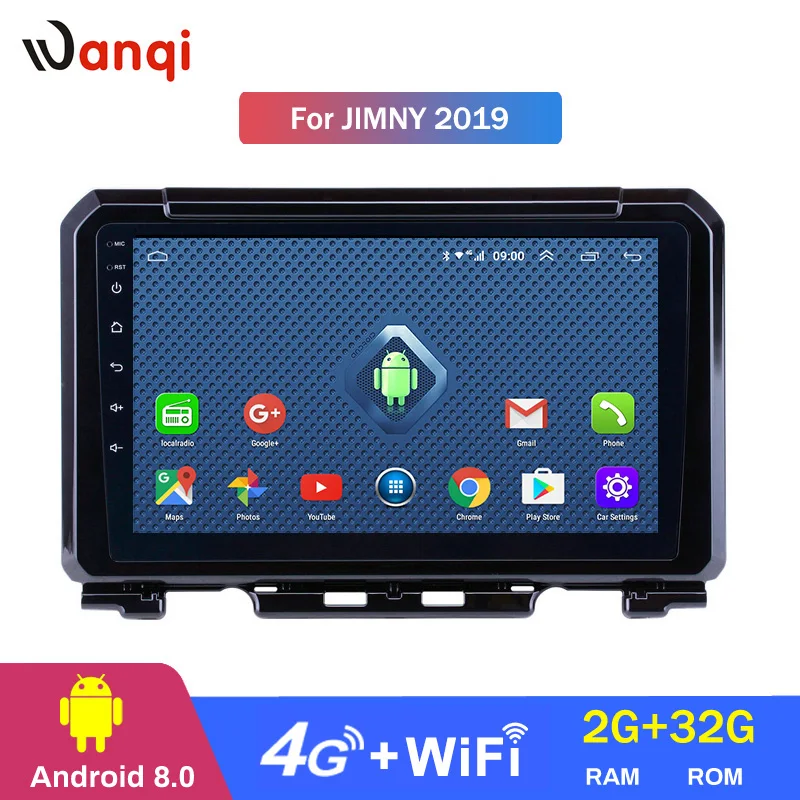 4G Lte All Netcom wanqi 8.0 9 inch GPS Navigation Radio for 2019 Suzuki JIMNY with Bluetooth USB WIFI support SWC 1080P
4G Lte All Netcom wanqi 8.0 9 inch GPS Navigation Radio for 2019 Suzuki JIMNY with Bluetooth USB WIFI support SWC 1080P