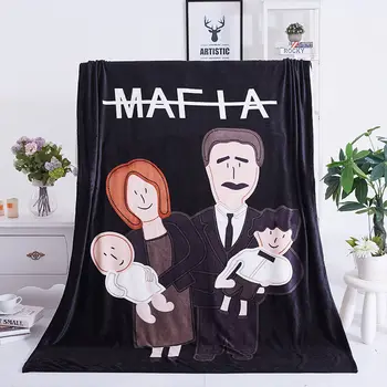 MAFIA Coral Fleece Blankets/throw warm Plush on Bed/Sofa Sleeping Cover Bedding Throws Bedsheet for boy birthday
MAFIA Coral Fleece Blankets/throw warm Plush on Bed/Sofa Sleeping Cover Bedding Throws Bedsheet for boy birthday