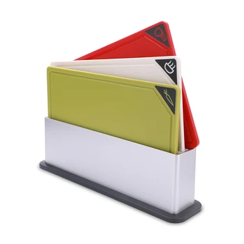 Kitchen BPA Free Plastic Classification Cutting Board Creative Health Classification Chopping Blocks Set with Holder
Kitchen BPA Free Plastic Classification Cutting Board Creative Health Classification Chopping Blocks Set with Holder