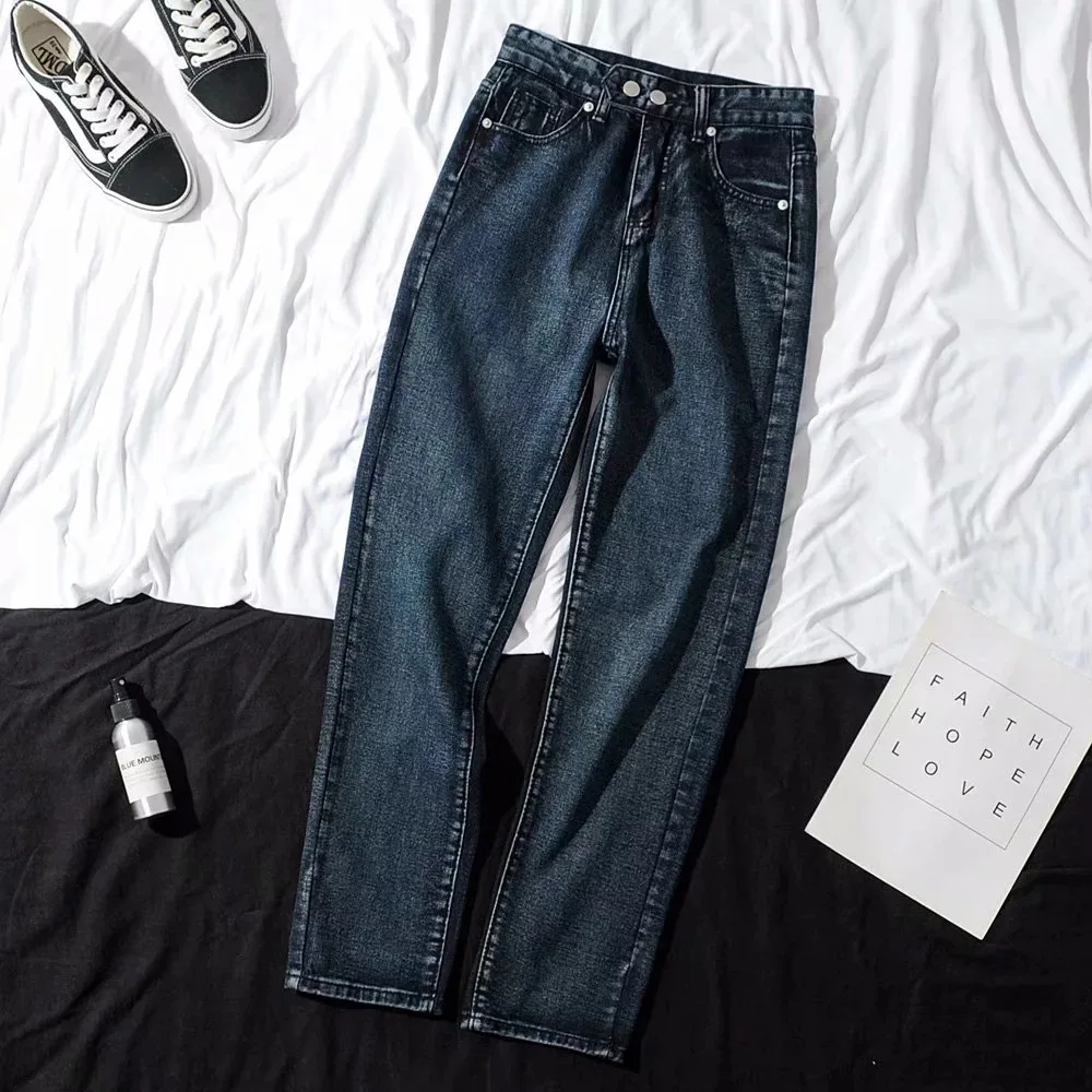 Autuma Spring Winter Cotton Normcore Plus Size Straight Leg Boyfriend Jeans for Women
Autuma Spring Winter Cotton Normcore Plus Size Straight Leg Boyfriend Jeans for Women