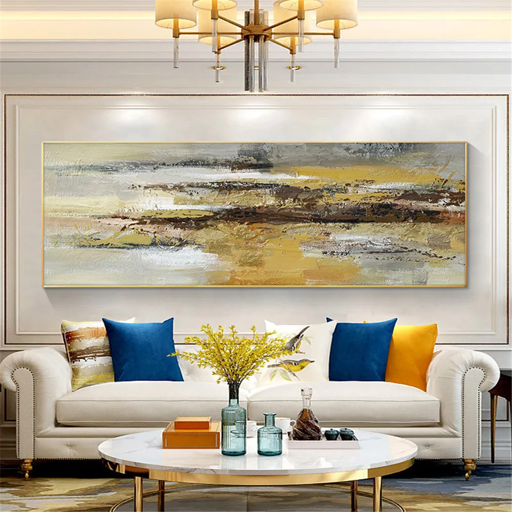Hand Painted Oil Painting On Canvas Handmade Wall Art Picture Abstract Acrylic Landscape Painting For Living Room Home Decor
Hand Painted Oil Painting On Canvas Handmade Wall Art Picture Abstract Acrylic Landscape Painting For Living Room Home Decor