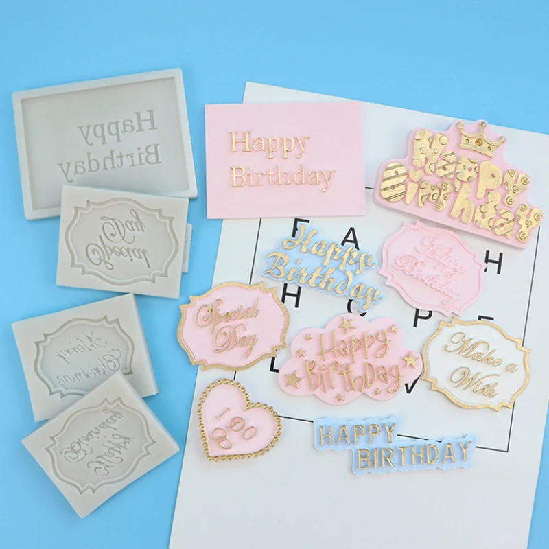 Letters Blessing Frame Silicone Mold for Cake Decorating Tools, Cupcakes, Sugarcraft, Cookies, Clay Fondant Mould Gumpaste Fimo
Letters Blessing Frame Silicone Mold for Cake Decorating Tools, Cupcakes, Sugarcraft, Cookies, Clay Fondant Mould Gumpaste Fimo