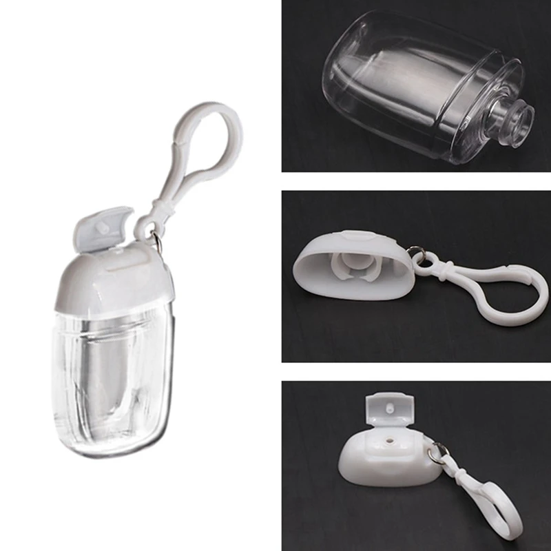 30ml Empty Hand Sanitizer Travel Small Size Holder Hook Keychain Carriers Flip Cap Reusable Portable Empty Bottles
30ml Empty Hand Sanitizer Travel Small Size Holder Hook Keychain Carriers Flip Cap Reusable Portable Empty Bottles