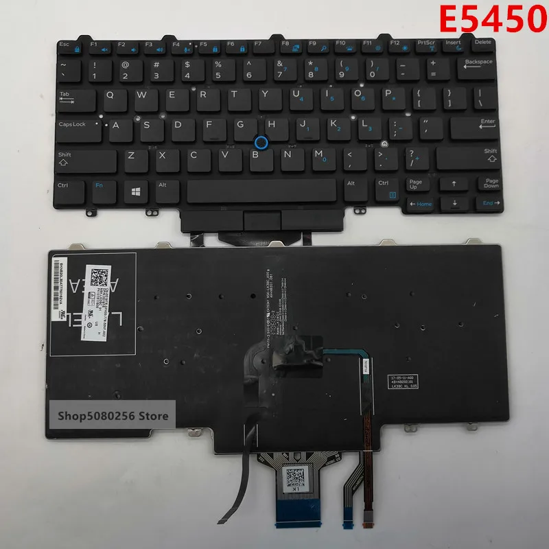 (95%New) laptop keyboard for DELL Latitude E5450 E5470 E7450 E7470 US layout with backlit keyboard
(95%New) laptop keyboard for DELL Latitude E5450 E5470 E7450 E7470 US layout with backlit keyboard