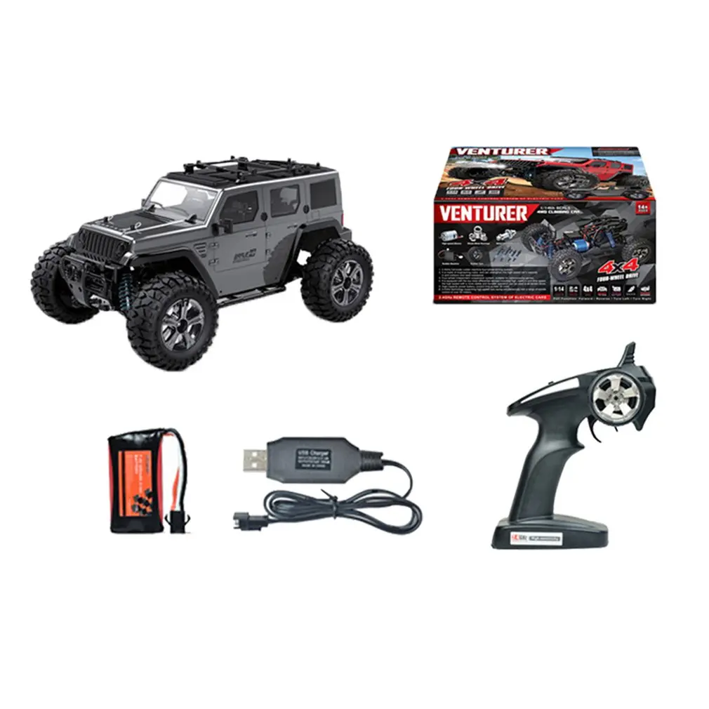 Bg1521 Four-Wheel Drive 2.4G High-Speed Off-Road Remote Control Car 1:14 Ratio Off-Road Hummer Model Car
Bg1521 Four-Wheel Drive 2.4G High-Speed Off-Road Remote Control Car 1:14 Ratio Off-Road Hummer Model Car