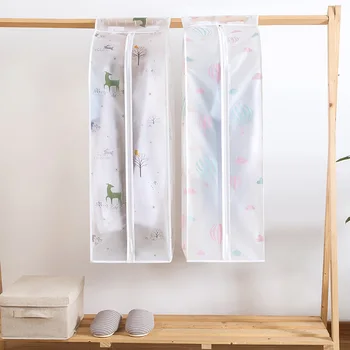 PEVA Clothing Covers Transparent Clothes Storage Bags Mens coat topper Clothes Hanging Wardrobe Garment Dress Coat Dust Cover
PEVA Clothing Covers Transparent Clothes Storage Bags Mens coat topper Clothes Hanging Wardrobe Garment Dress Coat Dust Cover
