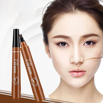 Four-pronged Eyebrow Pencil Long-lasting Non-dressing Thick Rod Easy To Wear Waterproof Liquid Eyebrow Pencil
Four-pronged Eyebrow Pencil Long-lasting Non-dressing Thick Rod Easy To Wear Waterproof Liquid Eyebrow Pencil