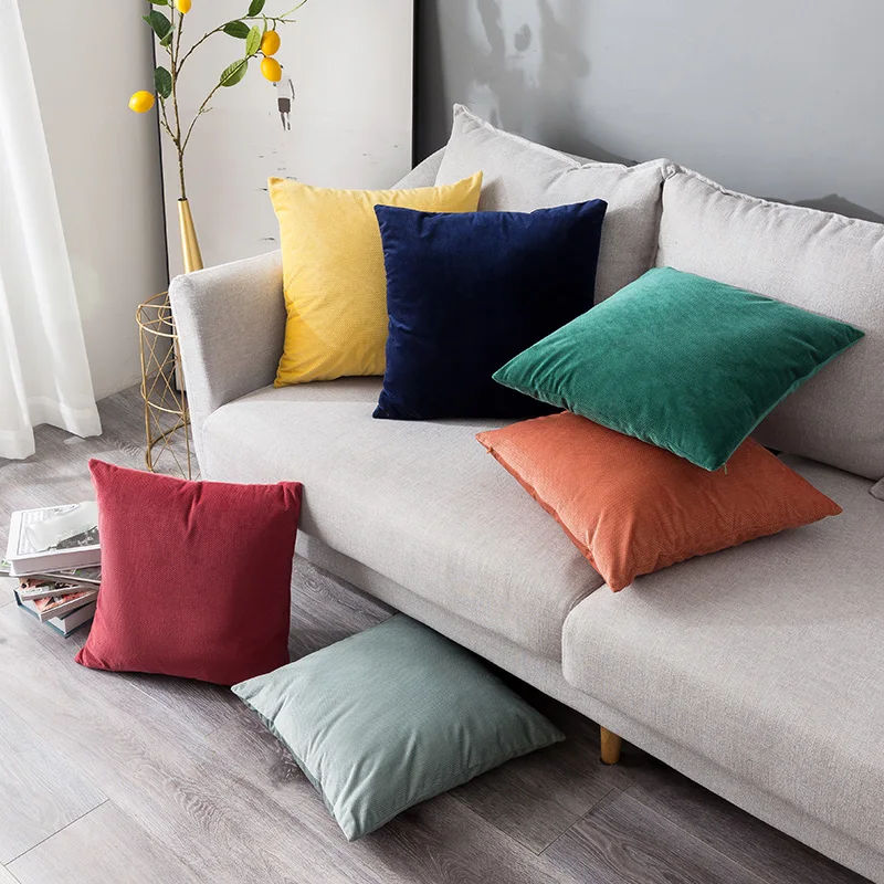 45x45cm Nordic Simple Stereo Knitted Texture Pure Sofa Cushion Candy multicolor double-sided pillow
45x45cm Nordic Simple Stereo Knitted Texture Pure Sofa Cushion Candy multicolor double-sided pillow