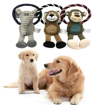Animals Squeaky Dog Plush Toys Dog Chew Toys For Small Medium Dogs Interactive Playing Making Fun- Monkey/ Elephant /Lion 3Pcs
Animals Squeaky Dog Plush Toys Dog Chew Toys For Small Medium Dogs Interactive Playing Making Fun- Monkey/ Elephant /Lion 3Pcs