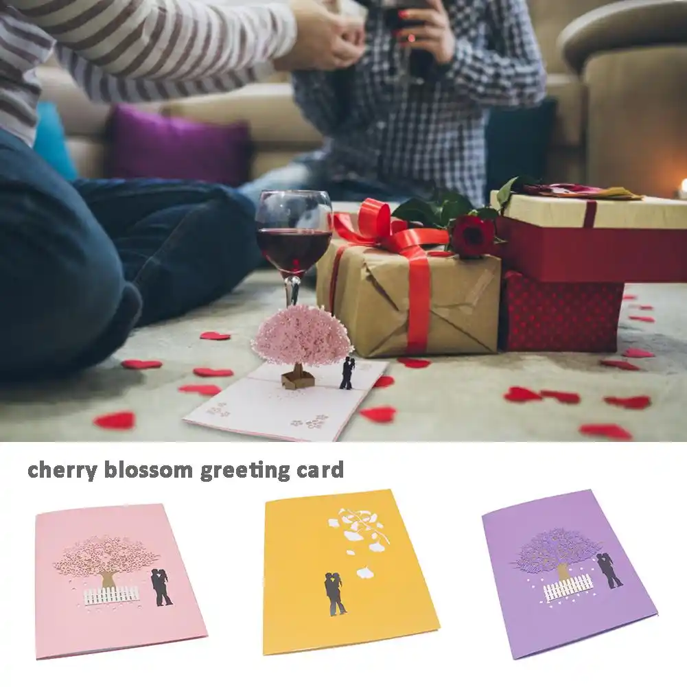 paper origami greeting card vase pop up cut crafts diy 3d gift