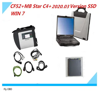 Best Quality Compact Diagnose MB Star C4 with CF52 Laptop and Newest SSD MB C4 Software For diagnostic tool
Best Quality Compact Diagnose MB Star C4 with CF52 Laptop and Newest SSD MB C4 Software For diagnostic tool