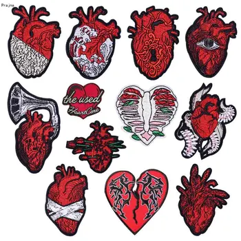 Prajna Red Hearts Patches For Clothing Embroidered Iron On Human Organs Patches Badges Stripe On Clothes Applique Decoration DIY
Prajna Red Hearts Patches For Clothing Embroidered Iron On Human Organs Patches Badges Stripe On Clothes Applique Decoration DIY