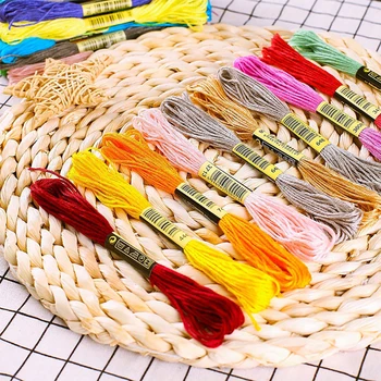 50 Colors Cross Stitch Kit Thread Hoop Crafts Cutter Teaching Aids Kill Time Skeins Floss Home Decor DIY Embroidery Sewing Tools
50 Colors Cross Stitch Kit Thread Hoop Crafts Cutter Teaching Aids Kill Time Skeins Floss Home Decor DIY Embroidery Sewing Tools