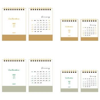 2021 Simple Solid Color Mini Calendar Creative Portable Desktop Calendars Notebook Daily Schedule Planner 2020.09 - 2021.12
2021 Simple Solid Color Mini Calendar Creative Portable Desktop Calendars Notebook Daily Schedule Planner 2020.09 - 2021.12