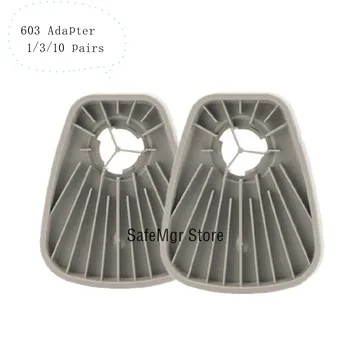 603 Gas Mask Respirator Filter Adapter Work with 6200 7502 6800 Work as Original 603 Adapter Cotton 5N11 Adapter Paint
603 Gas Mask Respirator Filter Adapter Work with 6200 7502 6800 Work as Original 603 Adapter Cotton 5N11 Adapter Paint