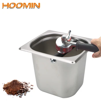 HOOMIN Practical Anti slip Coffee Knock Box Two Size Stainless Steel Espresso Knock Box Durable Coffee Supplies Kitchen Tool
HOOMIN Practical Anti slip Coffee Knock Box Two Size Stainless Steel Espresso Knock Box Durable Coffee Supplies Kitchen Tool