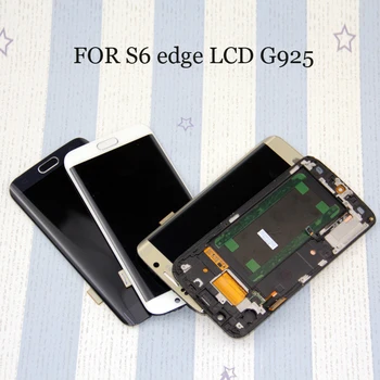 5.1'' SUPER AMOLED Display for SAMSUNG Galaxy S6 edge LCD G925 G925I G925F Touch Screen Digitizer Frame Tools
5.1'' SUPER AMOLED Display for SAMSUNG Galaxy S6 edge LCD G925 G925I G925F Touch Screen Digitizer Frame Tools