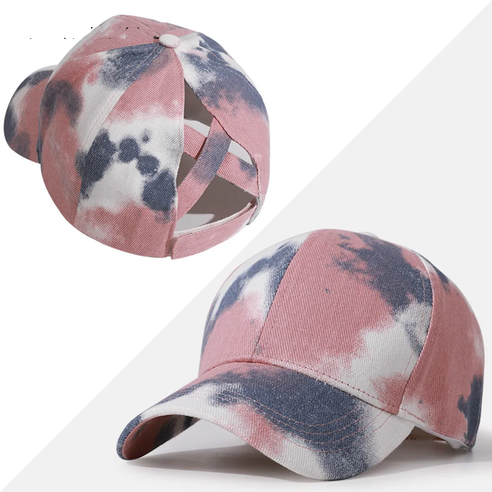 New Tie-Dye Open Cross Ponytail Cap Men and Women Fashion Sunshade Cricket-Cap Baseball Cap Cricket-Cap Cap
New Tie-Dye Open Cross Ponytail Cap Men and Women Fashion Sunshade Cricket-Cap Baseball Cap Cricket-Cap Cap