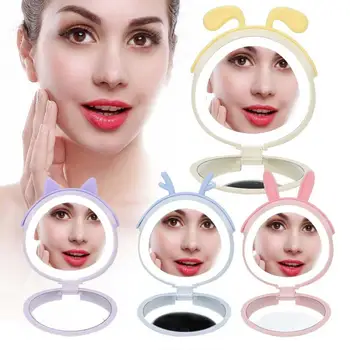 Hand Mirror 3000mAh Portable USB mobile Power Bank Charger Makeup Mirror with Lights Girl Gift Make Up Cosmetics Mirror Lights 
Hand Mirror 3000mAh Portable USB mobile Power Bank Charger Makeup Mirror with Lights Girl Gift Make Up Cosmetics Mirror Lights