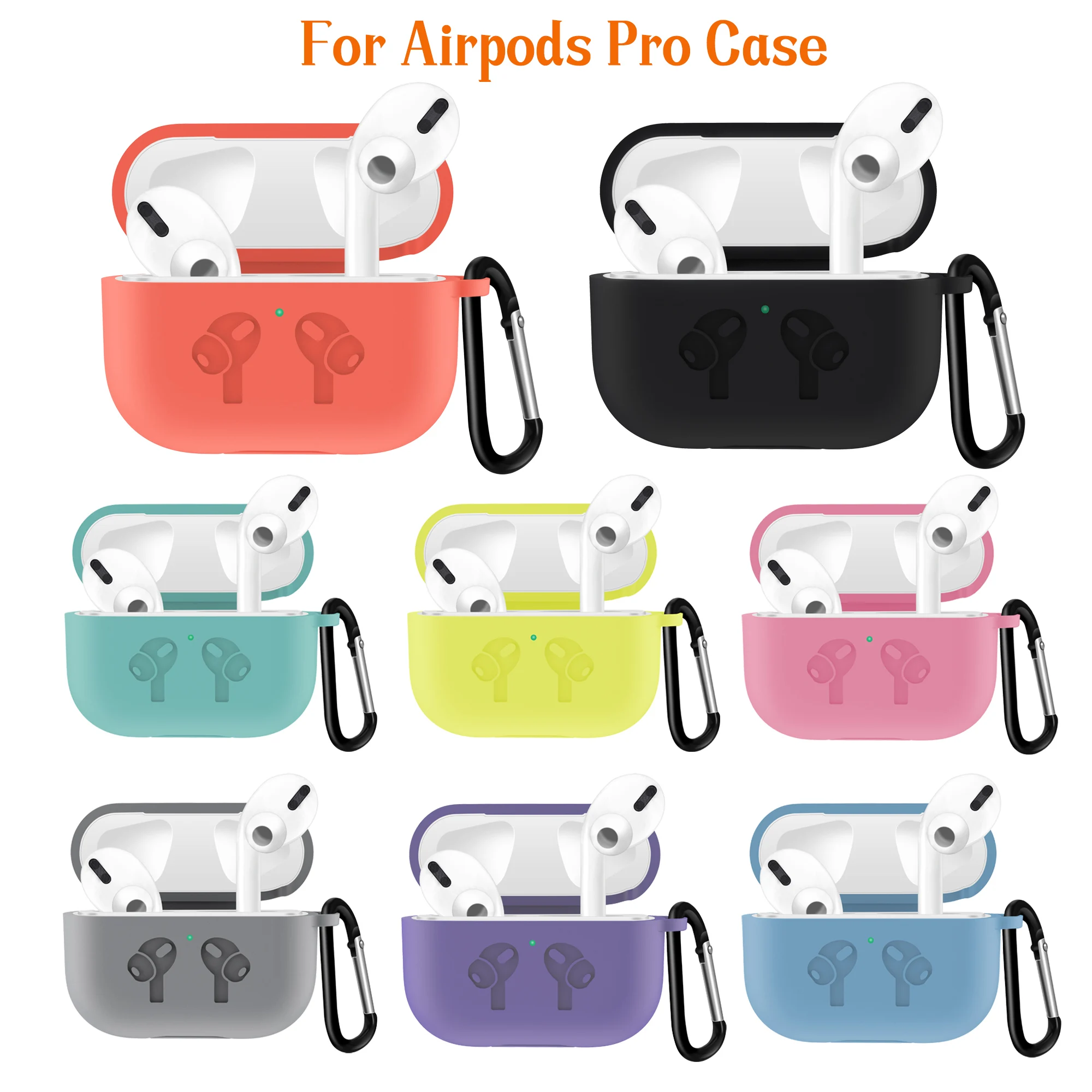 New Case for Airpods Pro Silicone Wireless Earphone Case for Airpods 3 Bluetooth Headset Protective Case for Apple AirPods Pro
New Case for Airpods Pro Silicone Wireless Earphone Case for Airpods 3 Bluetooth Headset Protective Case for Apple AirPods Pro