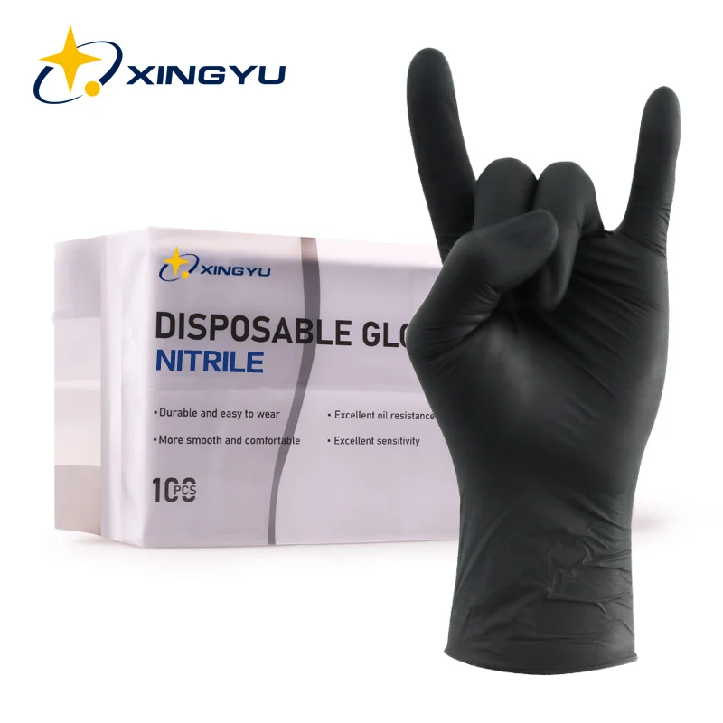Disposable Nitrile Gloves Work Glove Food Grade Cooking Gloves Kitchen Food Waterproof Cleaning Mechanical 100% Nitrile Gloves
Disposable Nitrile Gloves Work Glove Food Grade Cooking Gloves Kitchen Food Waterproof Cleaning Mechanical 100% Nitrile Gloves